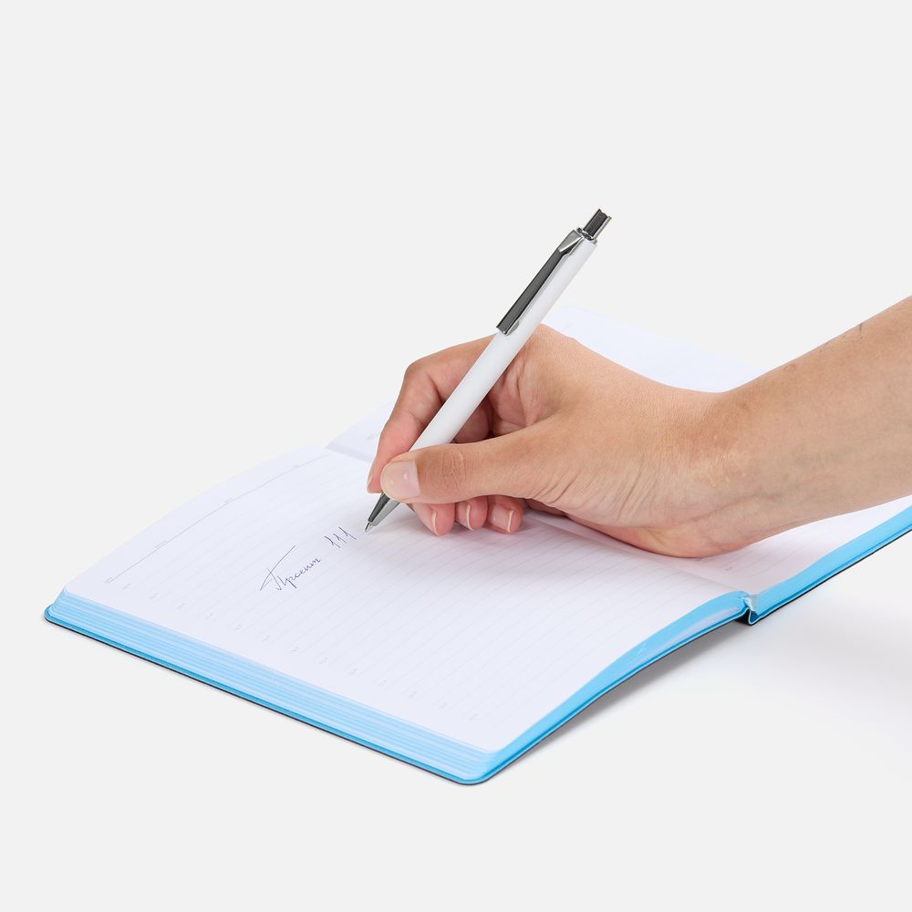 Ручка шариковая Lobby Soft Touch Chrome