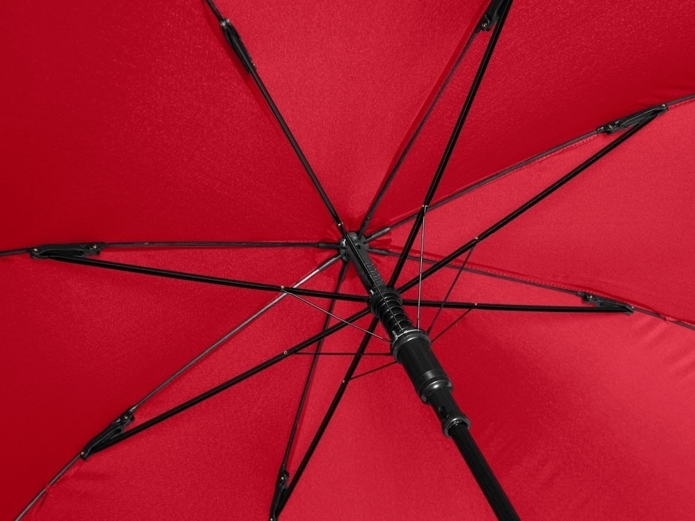 Зонт-трость Reviver с куполом из переработанного пластика