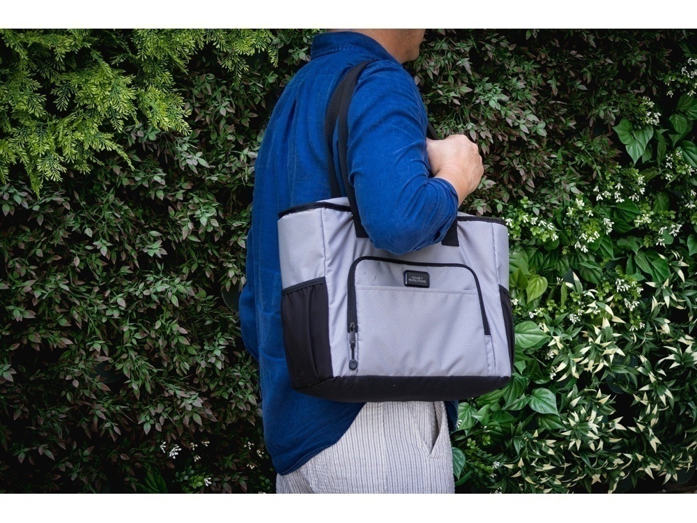 Сумка-холодильник Polar Eco водостойкая из переработанного пластика, 16 л