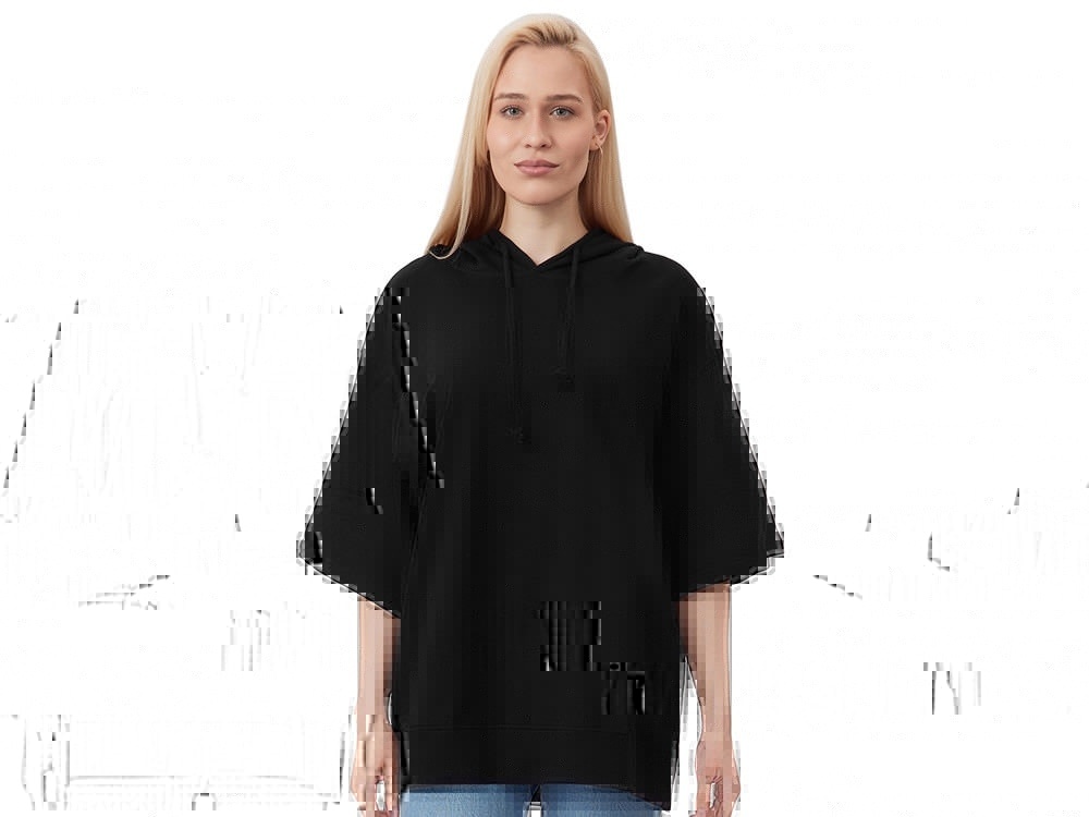 Худи оверсайз с коротким рукавом Warsaw унисекс