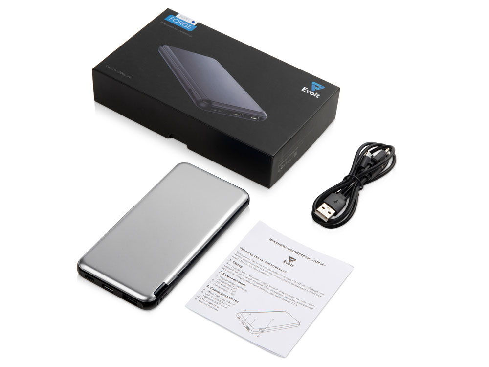 Внешний аккумулятор Forge v.2 , 10000 mAh