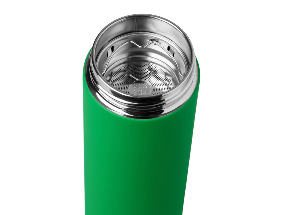 Термос Confident с покрытием soft-touch