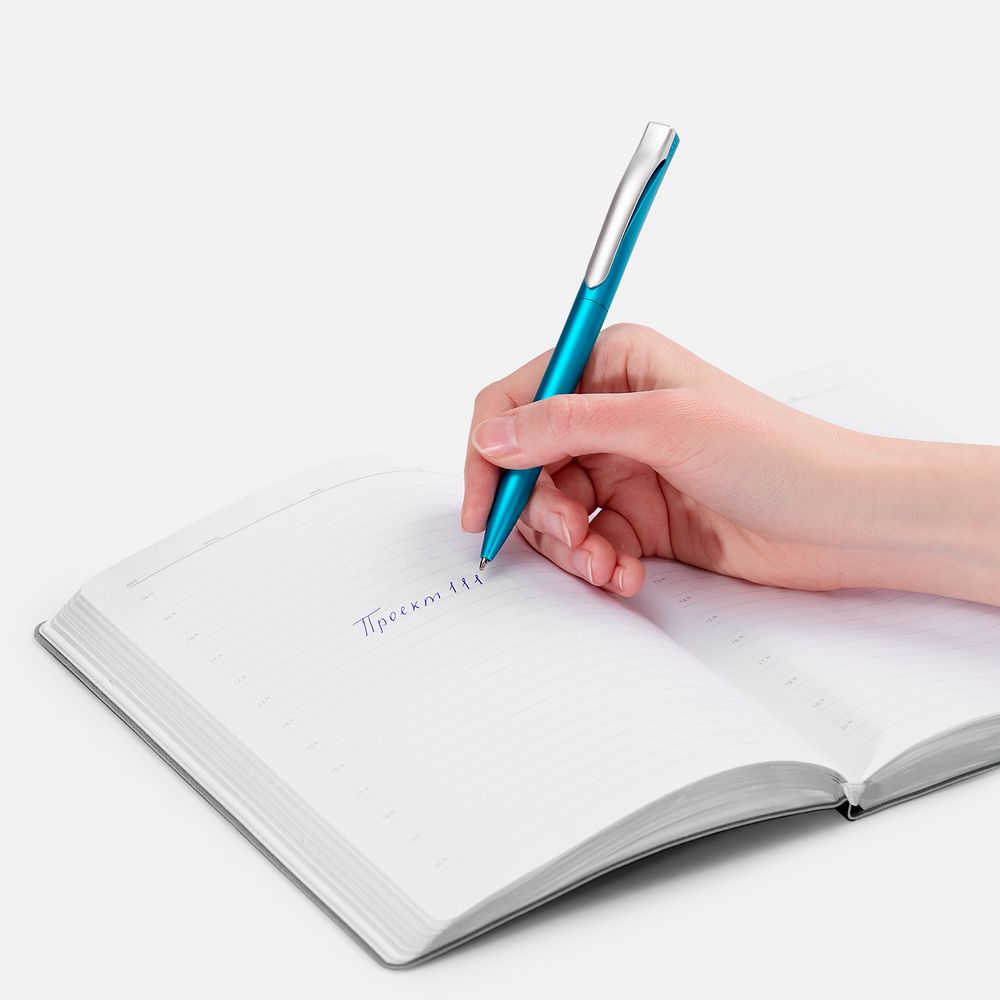 Ручка шариковая Pin Silver