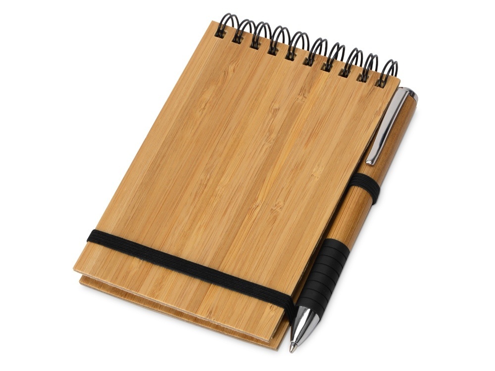 Блокнот Kawasaki S с обложкой из бамбука