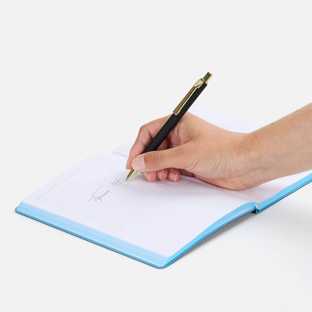 Ручка шариковая Lobby Soft Touch Gold