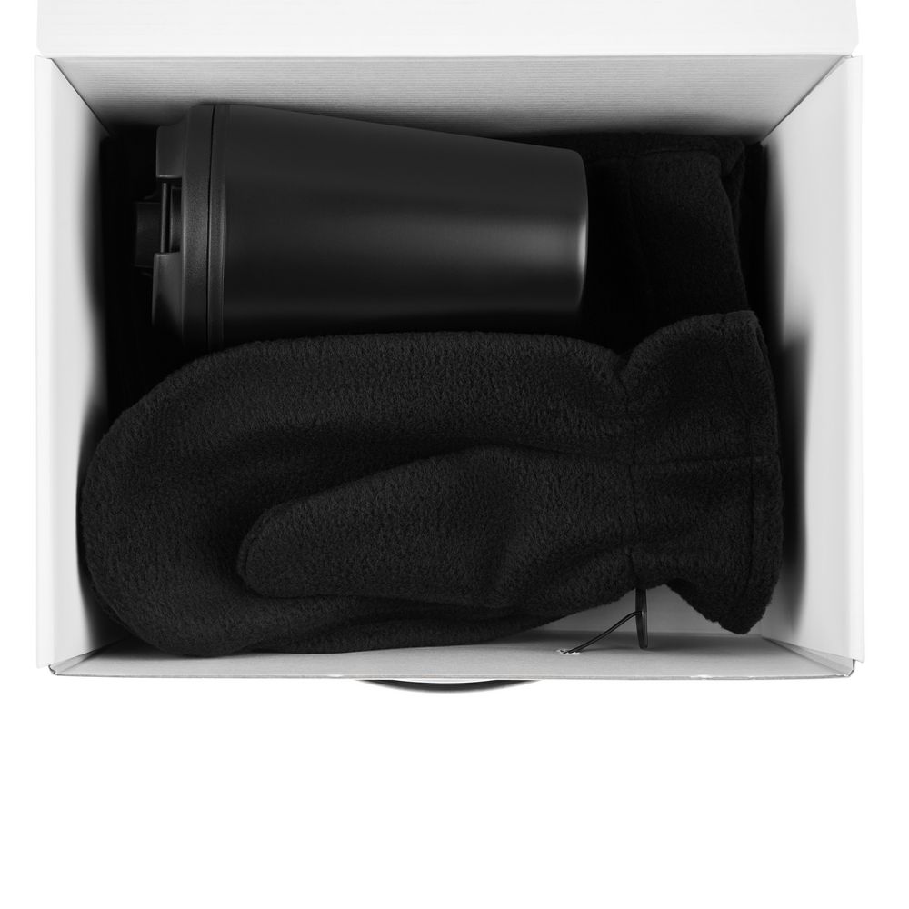 Набор Fleecy с термостаканом белый