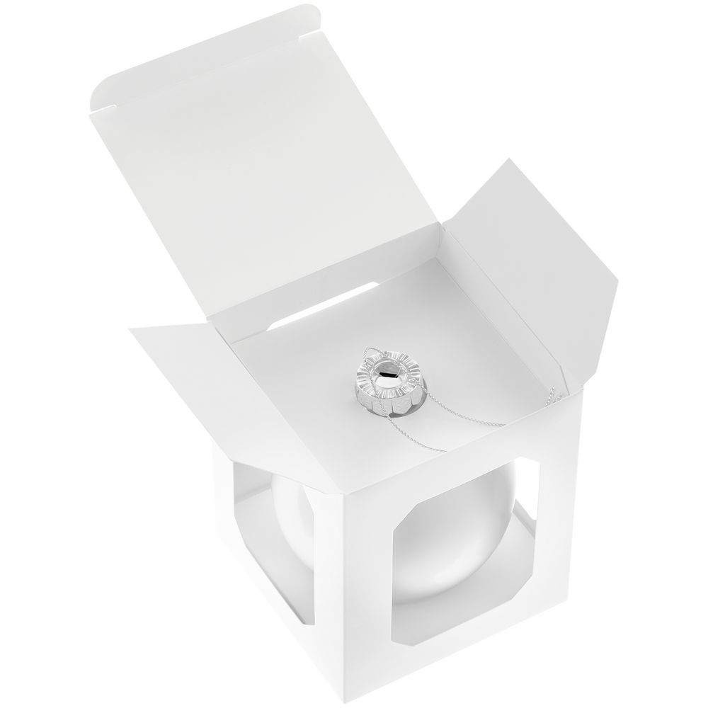 Елочный шар Finery Matt, 10 см