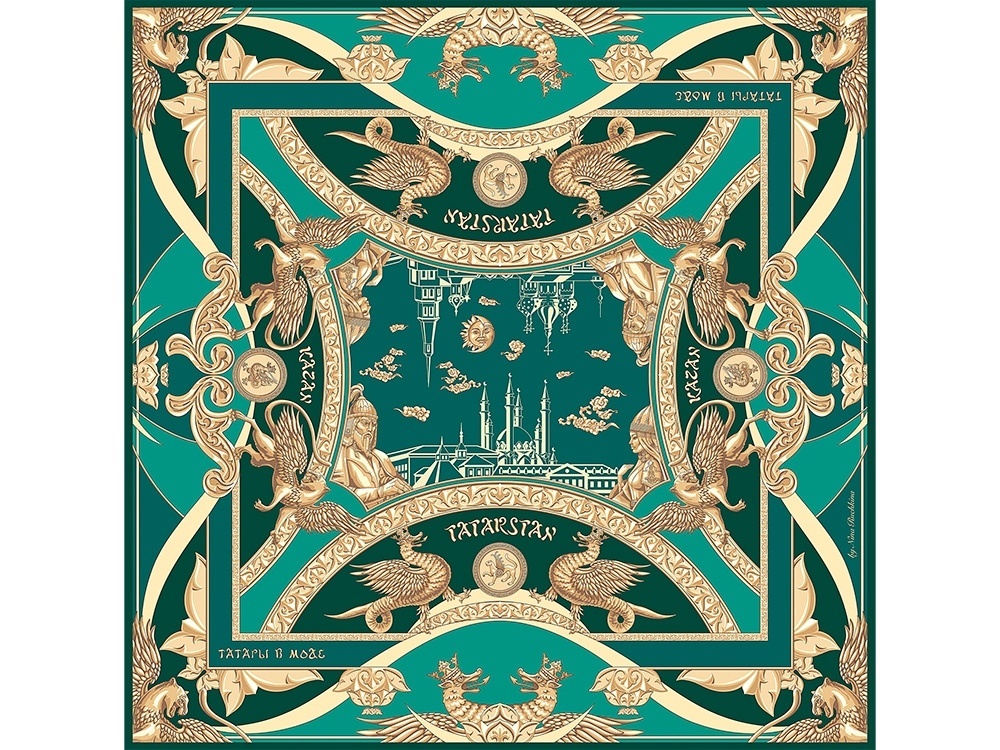 Платок Казань Драгоценная