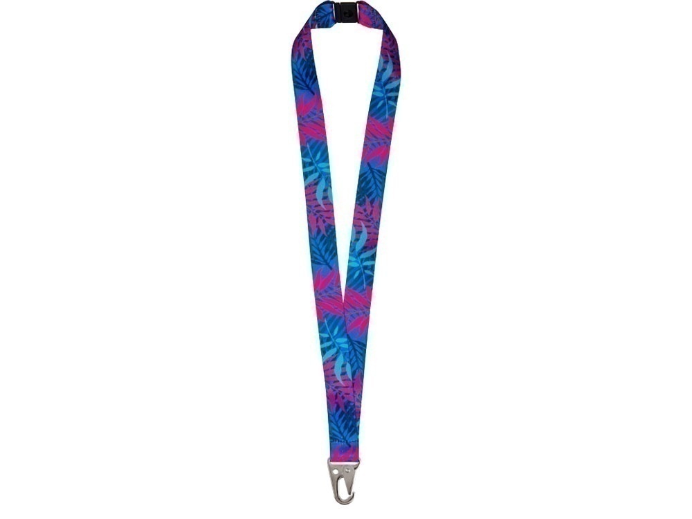 Ланъярд под сублимацию с карабином и замком обрыва, 2,5 см