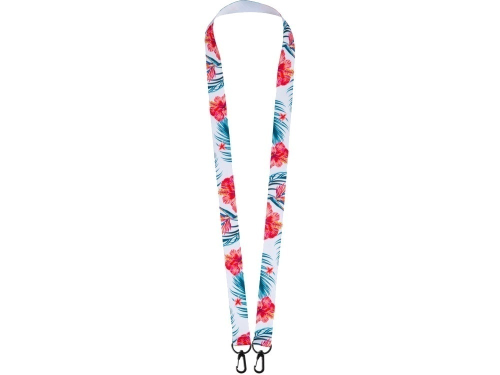 Ланъярд под сублимацию с 2-мя карабинами, 2 см