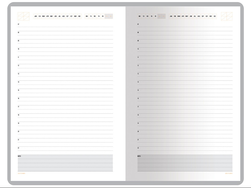 Ежедневник недатированный А5 Mercury