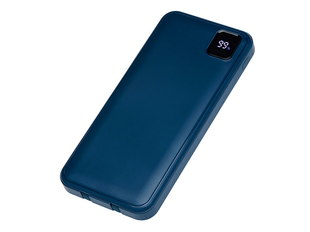 Внешний аккумулятор со встроенными кабелями Фрэйм, 10000мач