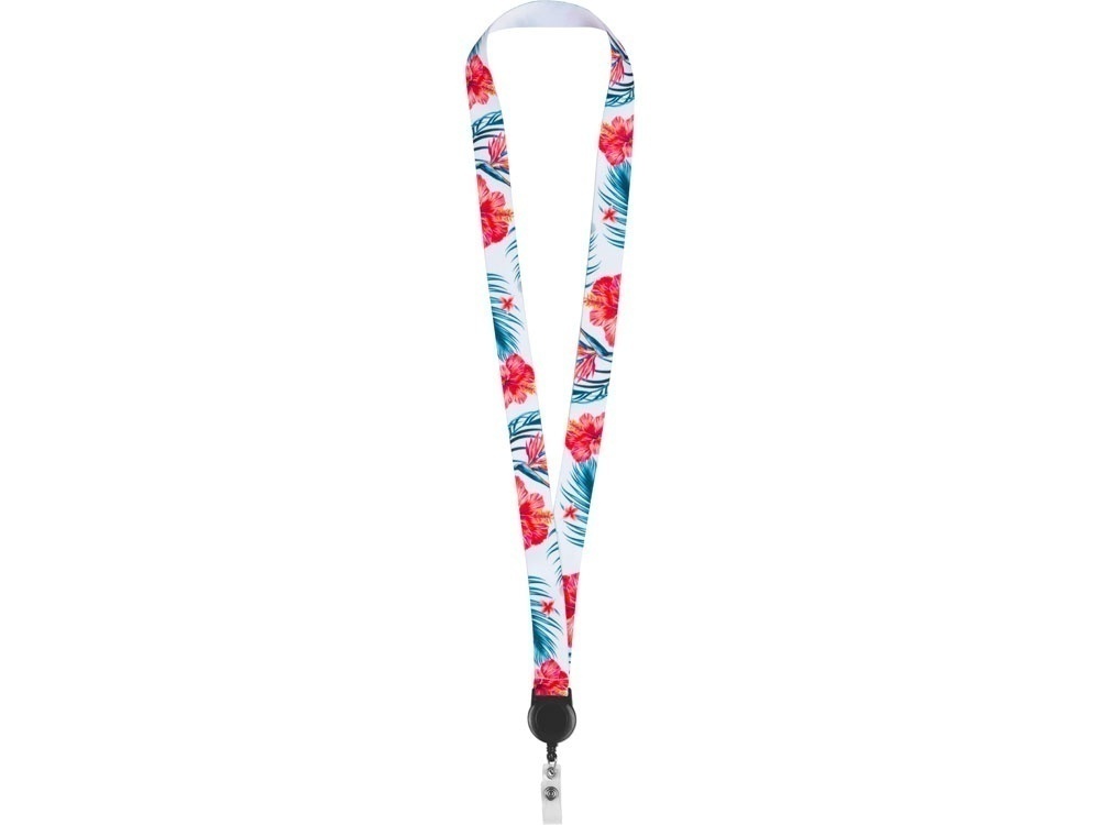 Ланъярд под сублимацию с ретрактором, 2 см