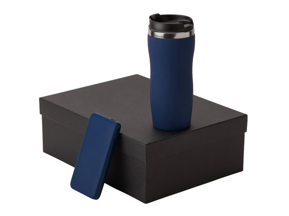 Подарочный набор COLOR IT c термокружкой и повербанком