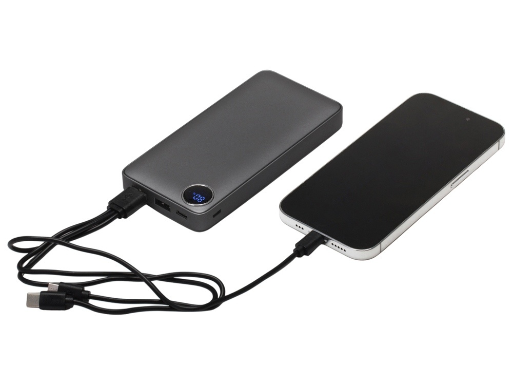 Внешний аккумулятор Mild, soft-touch, 10 000 mAh