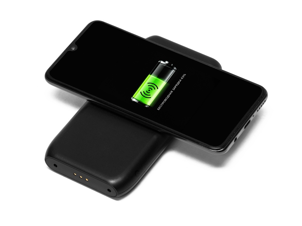 Беспроводное портативное зарядное устройство с зарядной станцией UnIQ, 10000 mAh