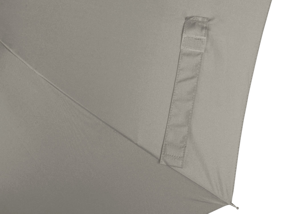 Зонт-трость Reviver с куполом из переработанного пластика