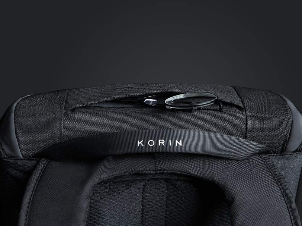 Водостойкий антикражный рюкзак Clickpack для ноутбука 15.6