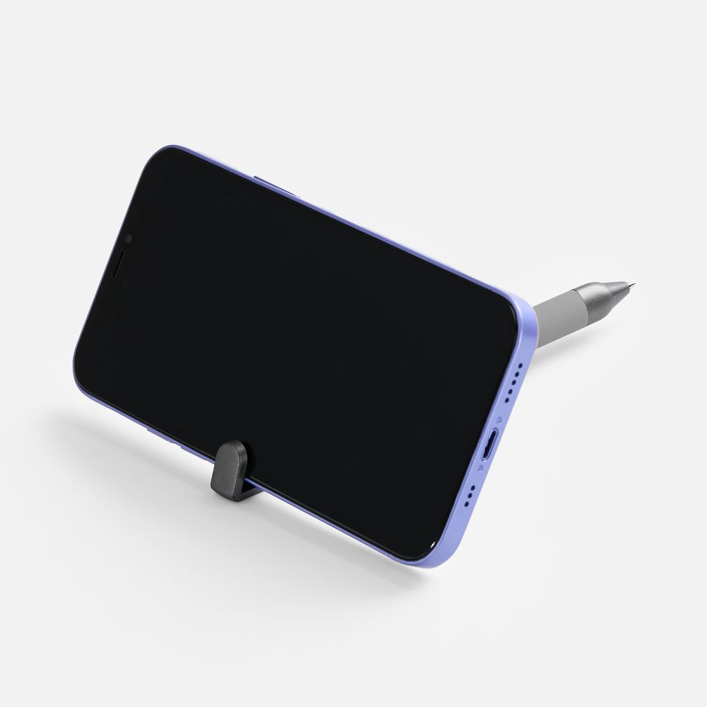 Ручка шариковая Standic с подставкой для телефона