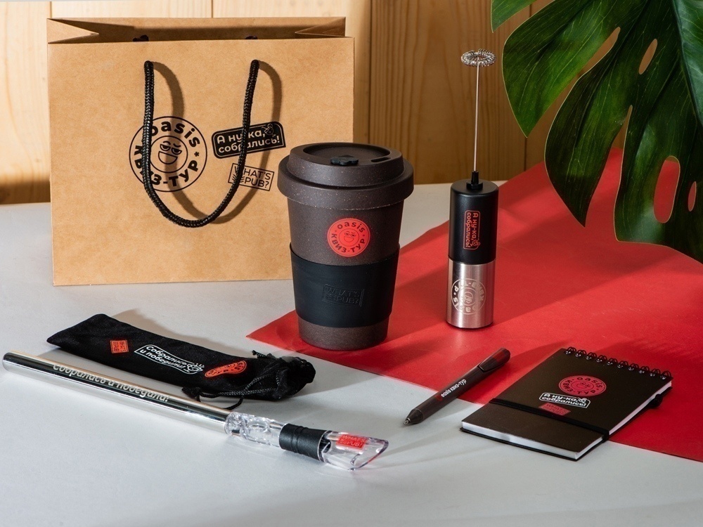 Подарочный пакет из крафт-бумаги XS