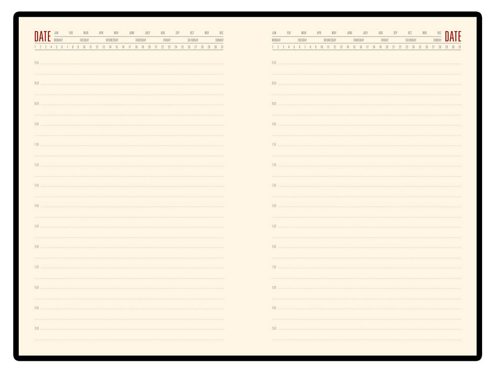 Ежедневник недатированный А5 London