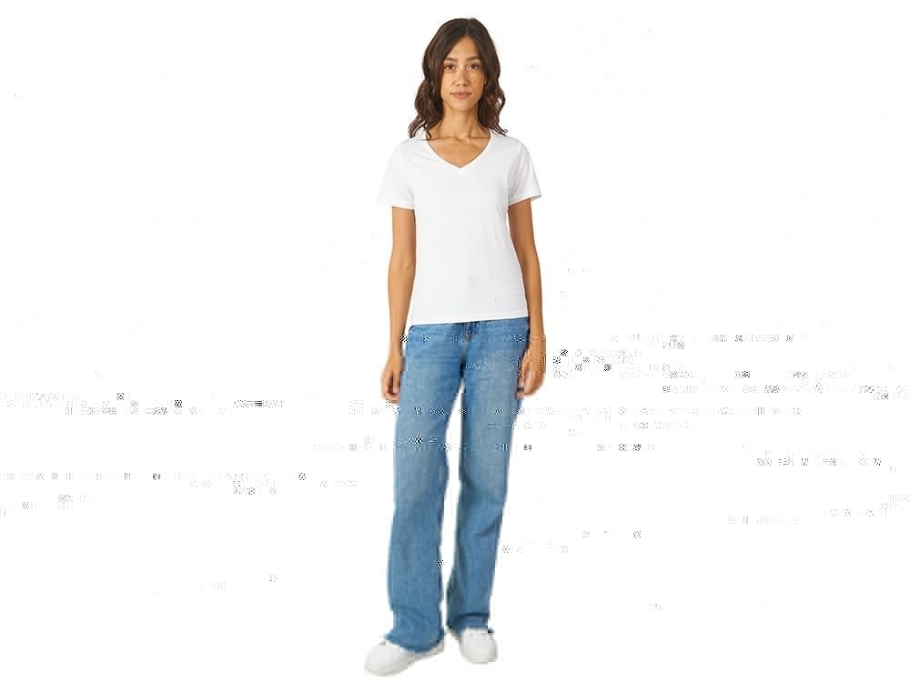 Футболка Heavy Super Club 2.0 женская с V-образным вырезом