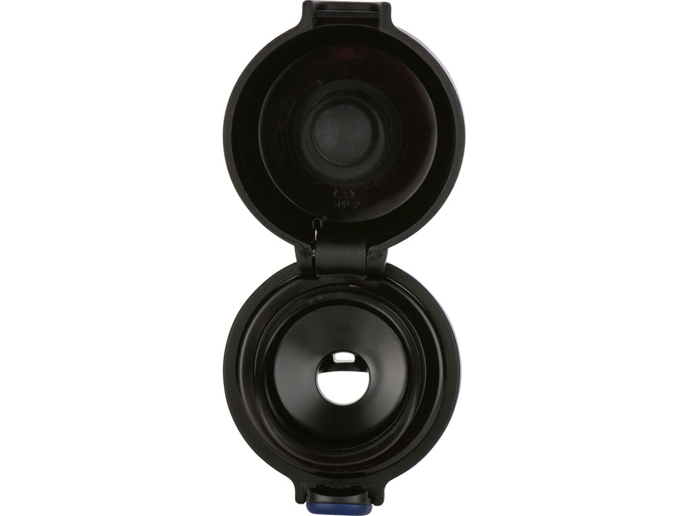 Вакуумная термокружка c кнопкой Guard, soft-touch, 400 мл, тубус