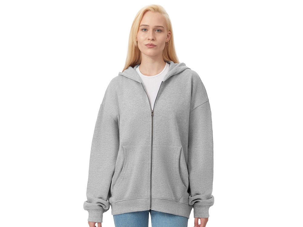 Толстовка оверсайз с капюшоном на молнии Monaco