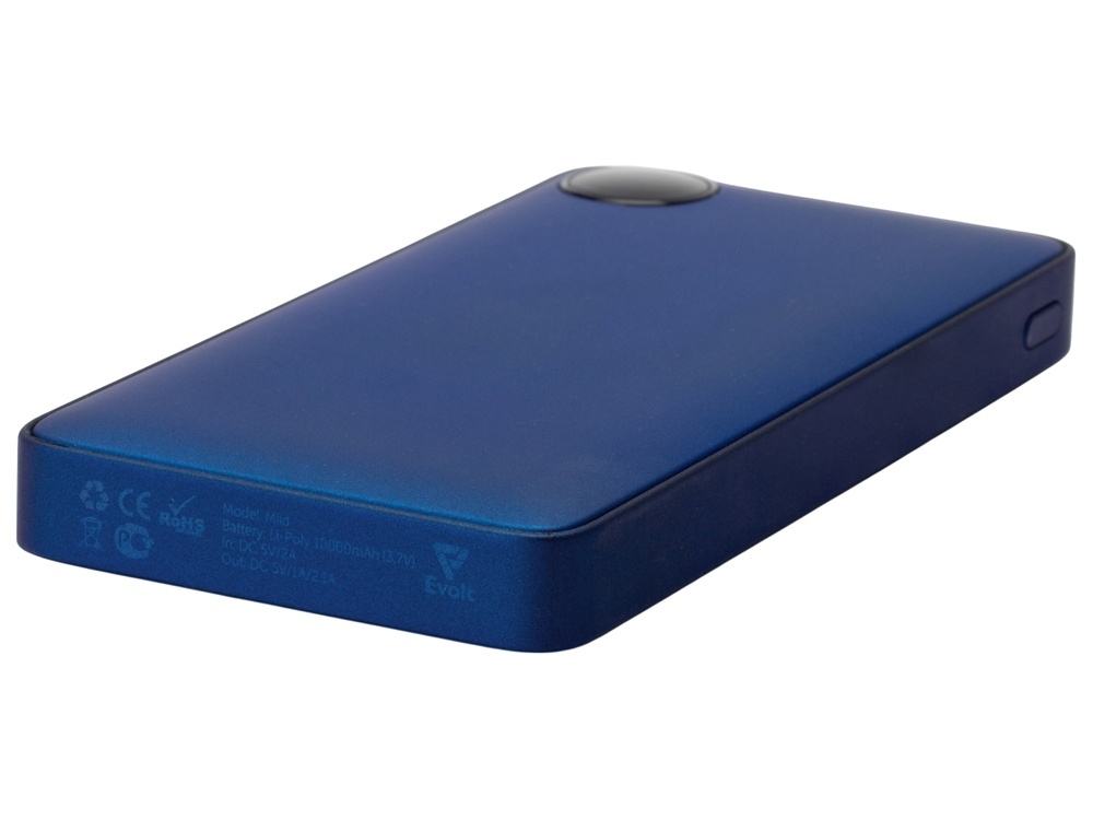 Внешний аккумулятор Mild, soft-touch, 10 000 mAh
