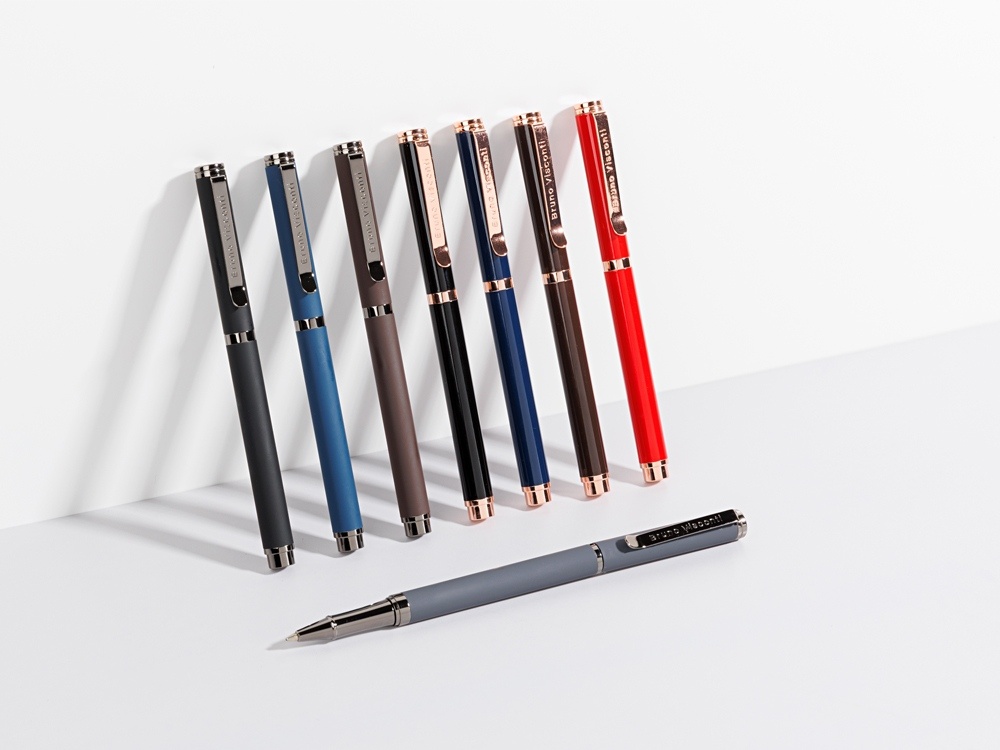 Ручка металлическая шариковая Venezia Pragmatico софт-тач