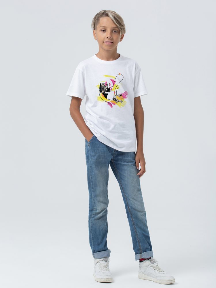 Футболка детская «Обними кота»