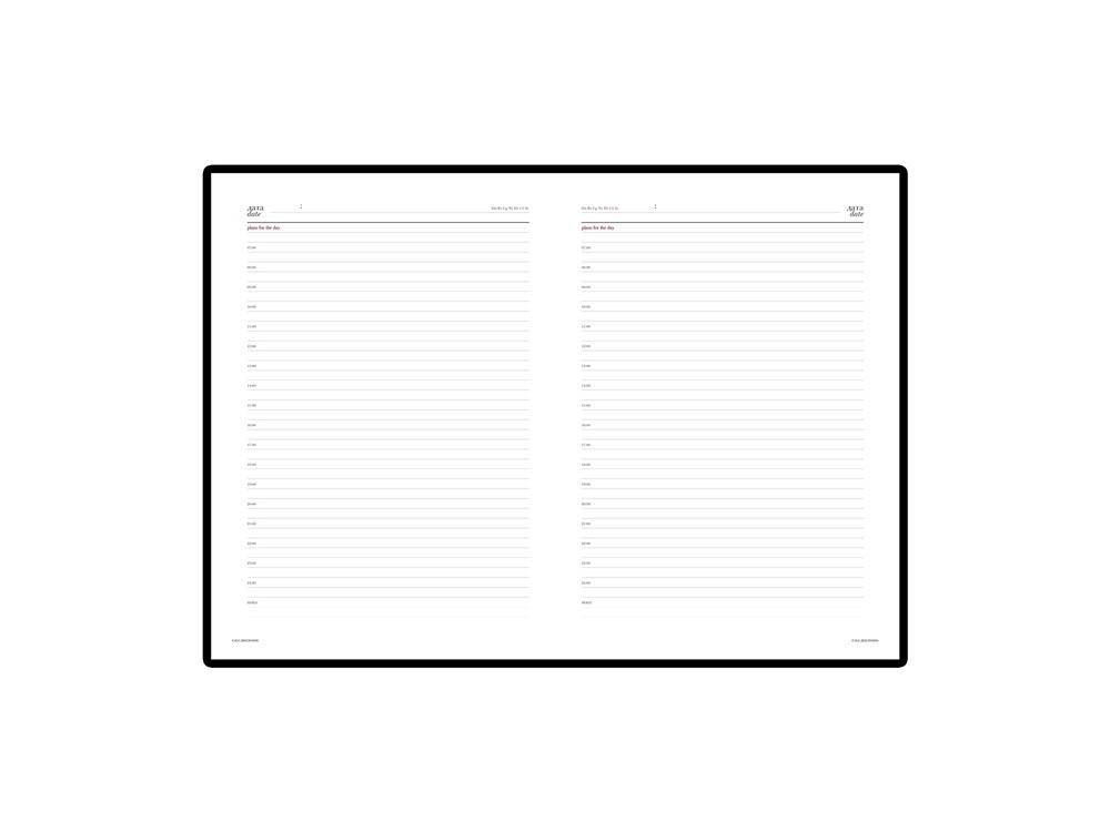 Ежедневник недатированный А4 Velvet