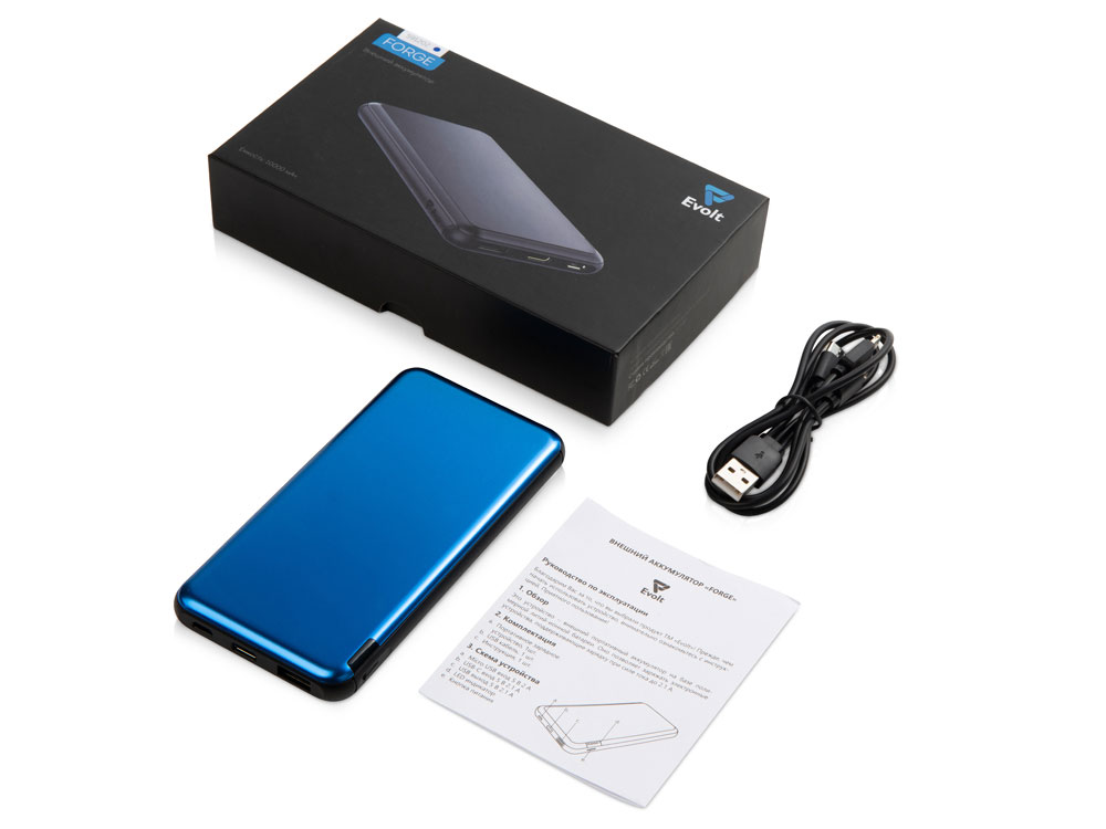 Внешний аккумулятор Forge v.2 , 10000 mAh