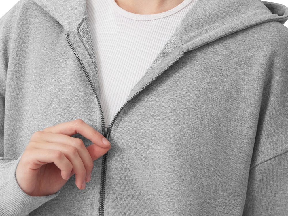 Толстовка оверсайз с капюшоном на молнии Monaco