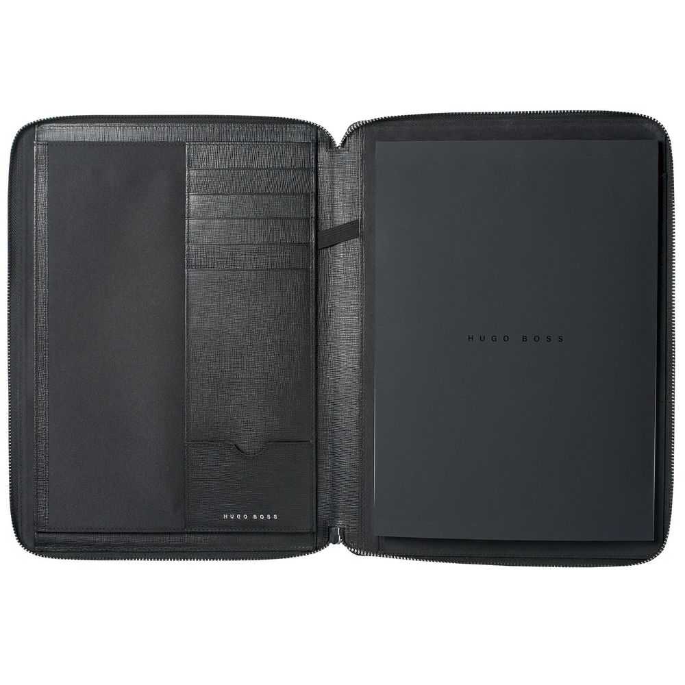 Набор Hugo Boss: папка, брелок и ручка