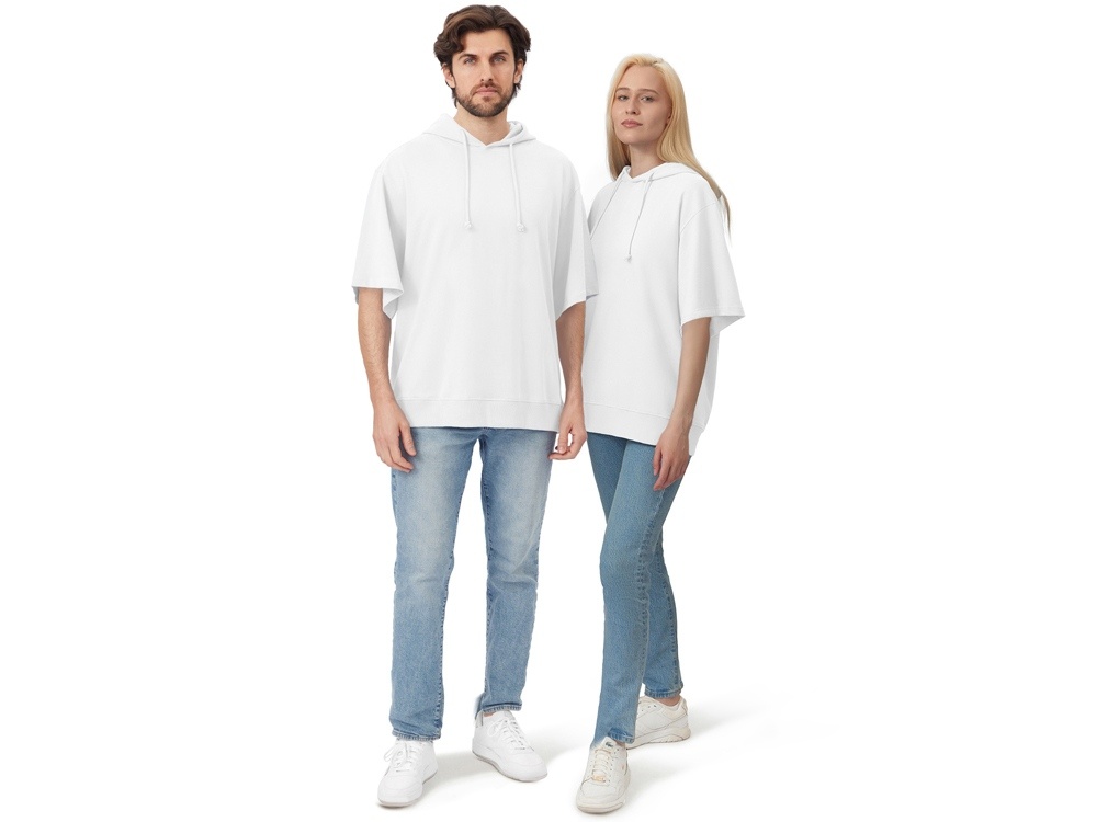 Худи оверсайз с коротким рукавом Warsaw унисекс