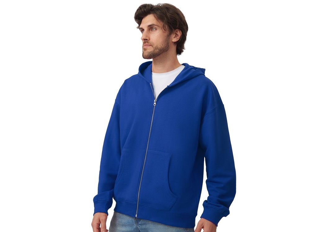 Толстовка оверсайз с капюшоном на молнии Monaco