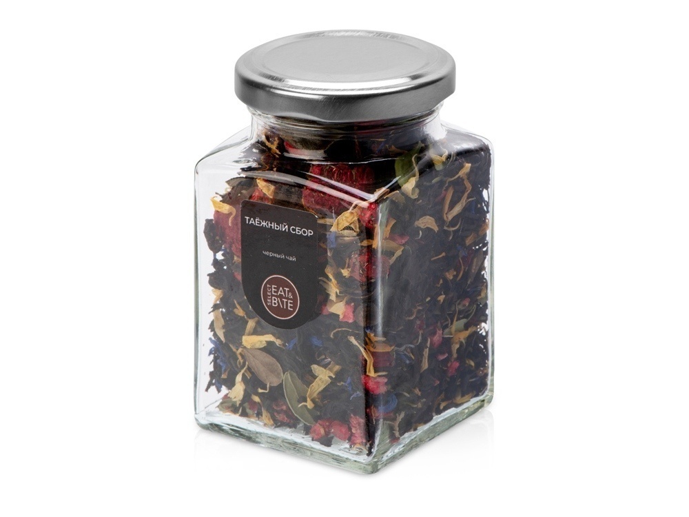 Набор для отдыха на природе с термосом и чаем в сумке-холодильнике