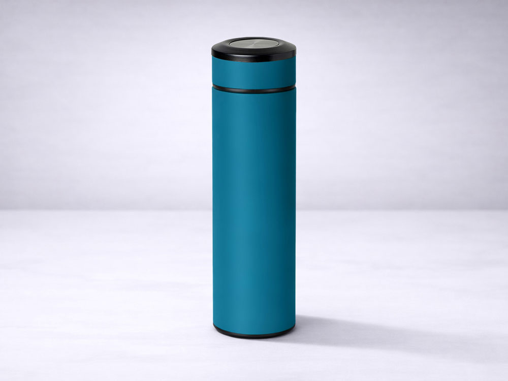 Термос Confident с покрытием soft-touch