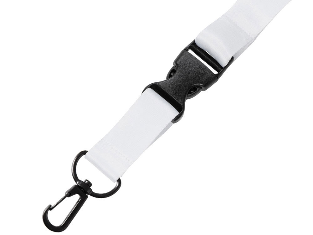 Ланъярд под сублимацию с карабином, межуровневым замком и замком обрыва, 2 см