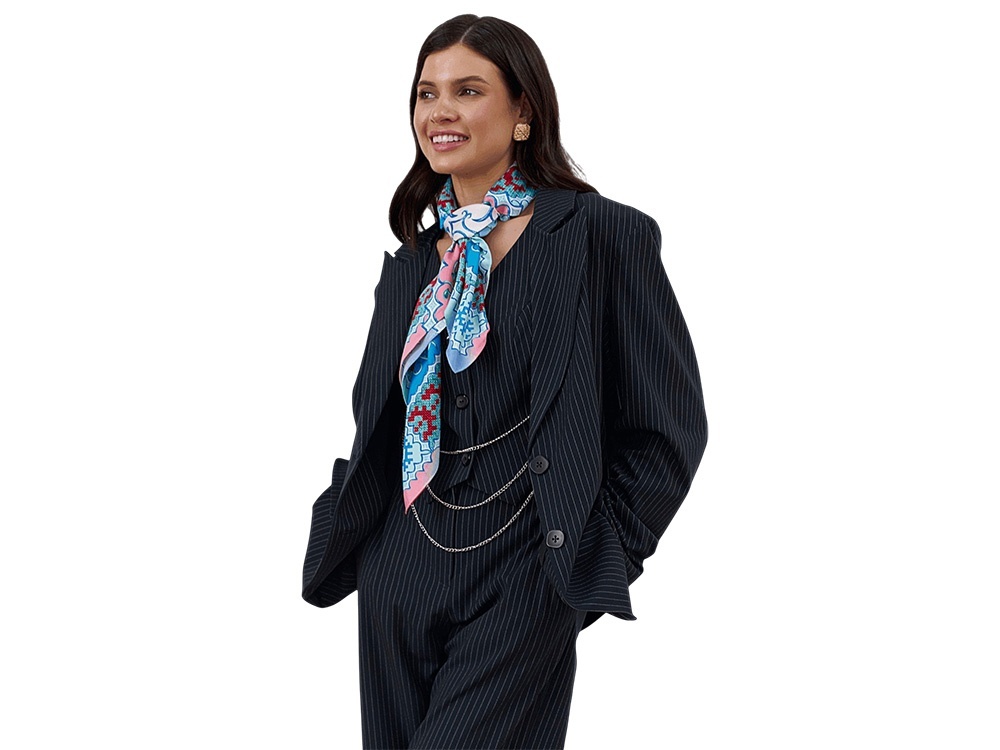 Платок Северное сияние