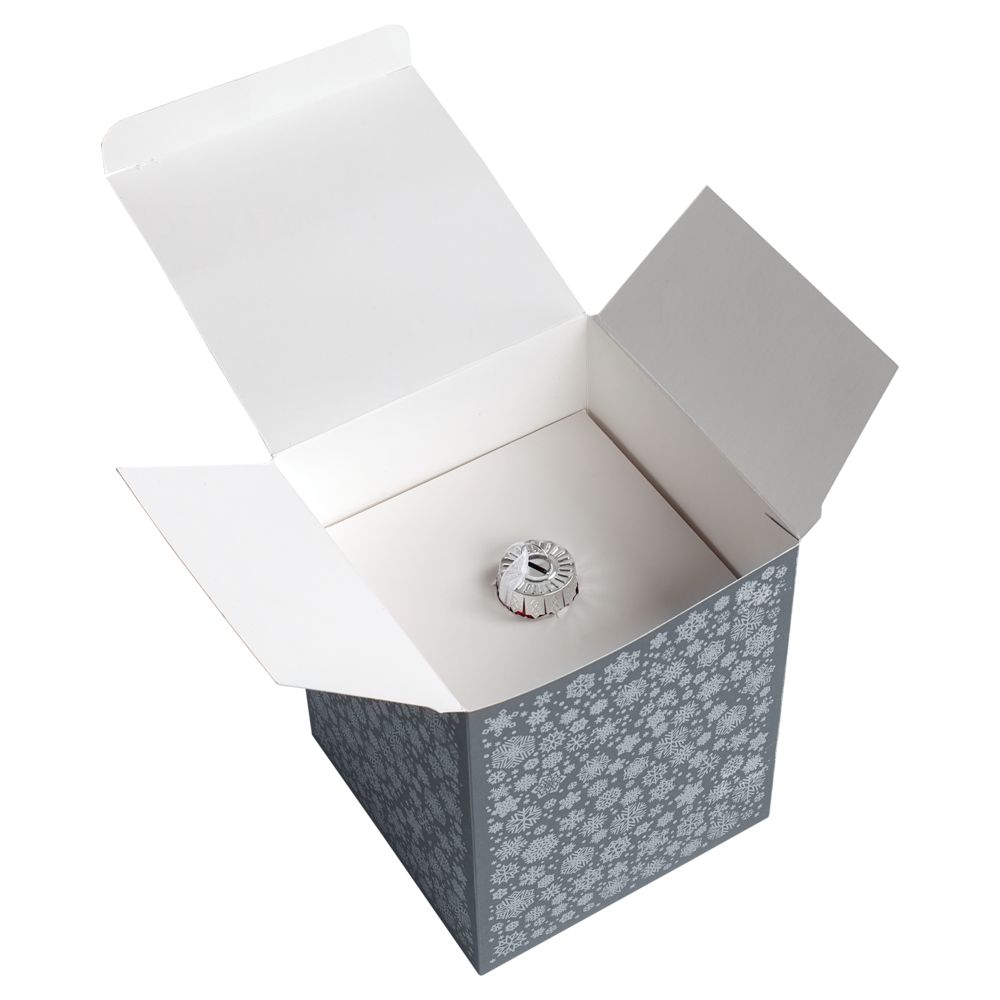 Ёлочный шарик «Норвежский орнамент», 8 см