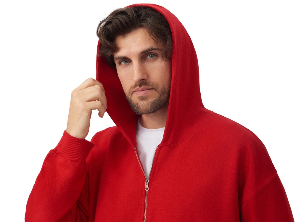 Толстовка оверсайз с капюшоном на молнии Monaco